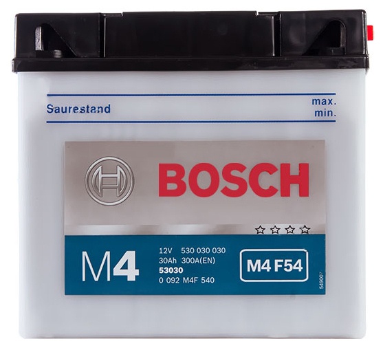 Аккумулятор для мотоциклов Bosch 53030 30Ah 