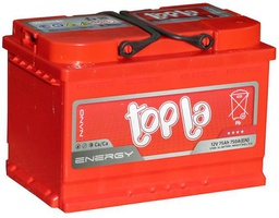 Аккумулятор автомобильный 75 TOPLA Energy L+