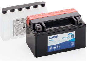 Аккумулятор для мотоциклов Exide 6 Ah YTX7A-BS 