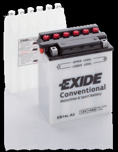 Аккумулятор для мотоциклов Exide Conventional 14 Ah 