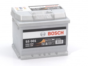 Аккумулятор автомобильный Bosch S5 Sillver Plus 52 R 