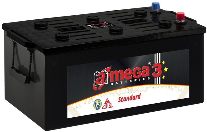 Грузовой аккумулятор A-mega Standard 140 