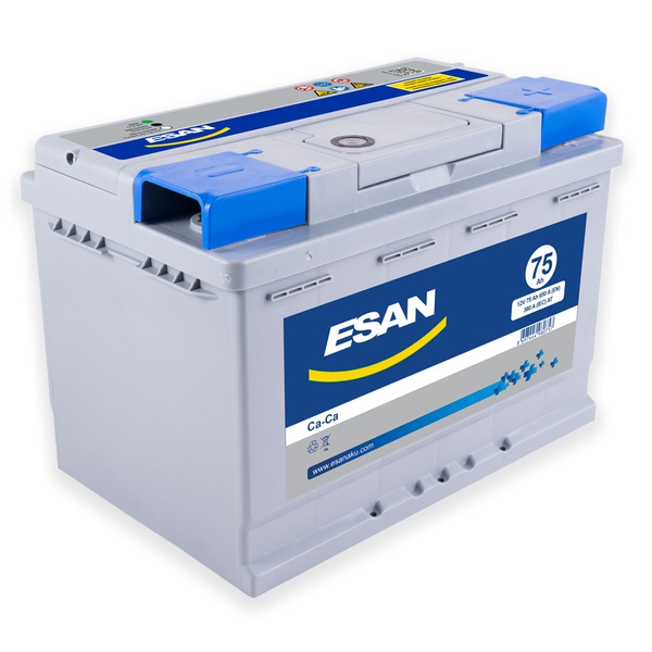 Аккумулятор автомобильный ESAN 75 R 