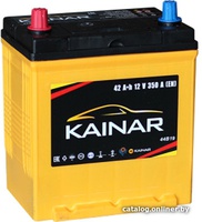 Аккумулятор автомобильный Kainar Asia 42 JL тонкие клеммы с бортом