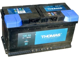 Аккумулятор автомобильный 100 Ah THOMAS