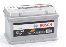 Аккумулятор автомобильный Bosch S5 Silver Plus 74 R 