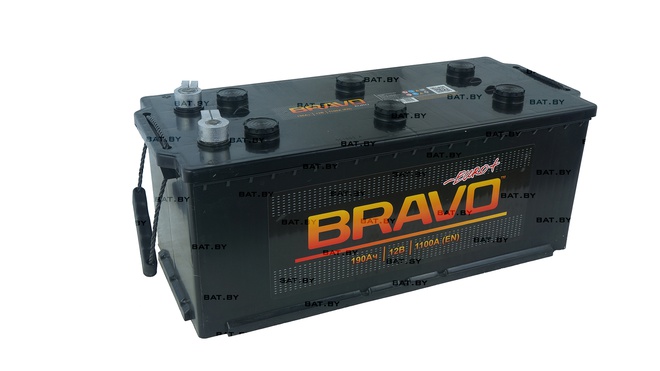Грузовой аккумулятор BRAVO 6СТ-190 рус