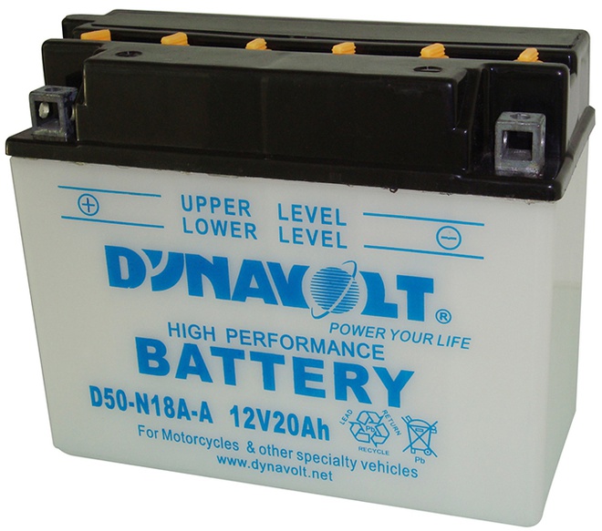 Аккумулятор для мотоциклов Dynavolt Y50-N18A-A 
