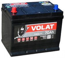 Аккумулятор автомобильный 70Ah VOLAT  JAPAN L