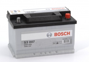 Аккумулятор автомобильный Bosch S3 70 R низк 