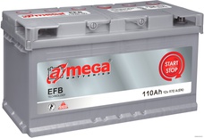 Аккумулятор автомобильный A-mega EFB 110 R 