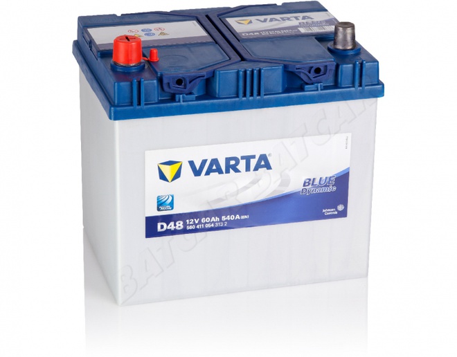 Аккумулятор автомобильный 60 VARTA BLUE DYNAMIK  JAPAN L