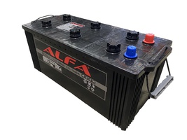 Грузовой аккумулятор ALFA 190 рус -/+ KZ с бортами 