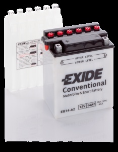 Аккумулятор для мотоциклов Exide Conventional 14 Ah 