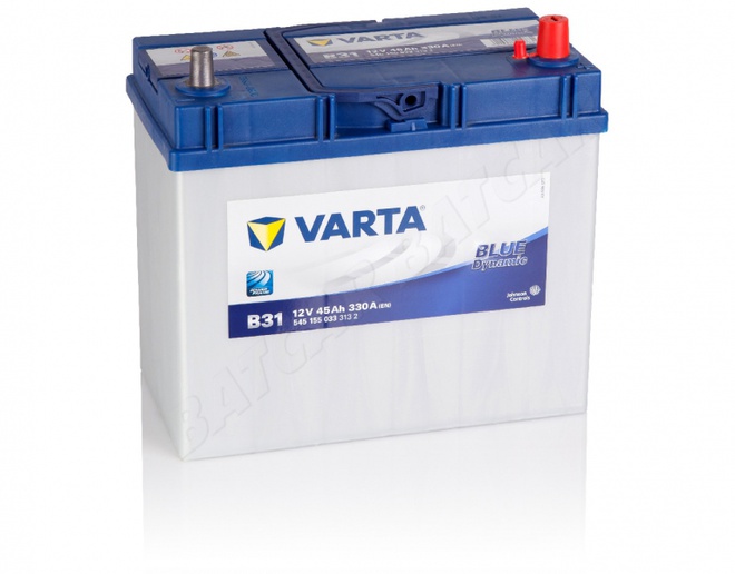 Аккумулятор автомобильный 45 VARTA BLUE DYNAMIK  JAPAN