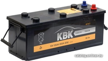 Грузовой аккумулятор KBK 135 L +/- 