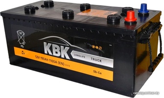 Грузовой аккумулятор KBK 190 L +/- 