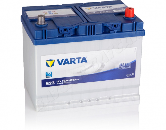 Аккумулятор автомобильный 70 VARTA BLUE DYNAMIK  JAPAN