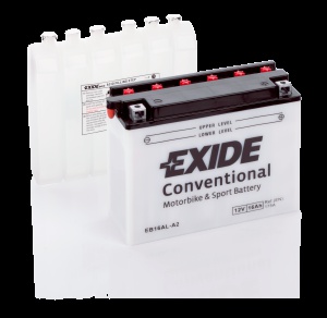 Аккумулятор для мотоциклов Exide Conventional 16 Ah 