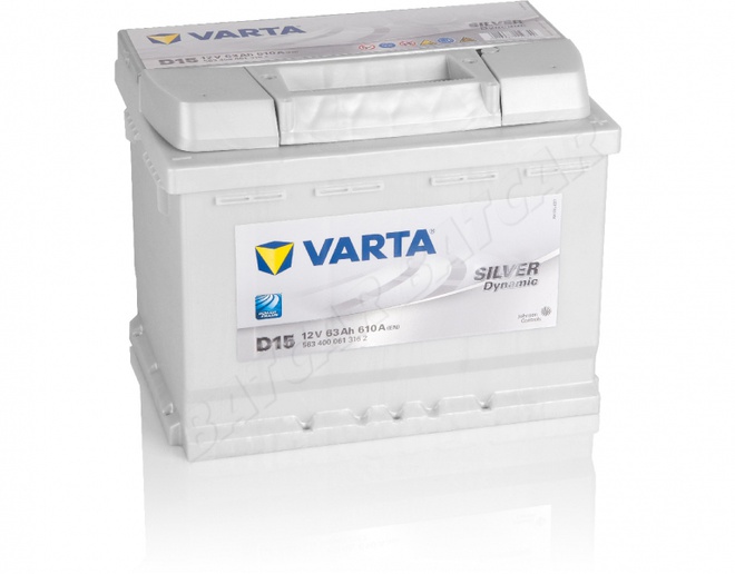 Аккумулятор автомобильный 63 VARTA SILVER DYNAMIK