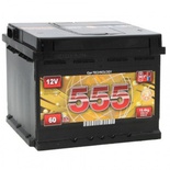Аккумулятор автомобильный 555 60 R 