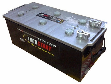 Грузовой аккумулятор 200 EUROSTART болт