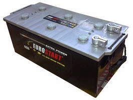 Грузовой аккумулятор 225 EUROSTART болт R