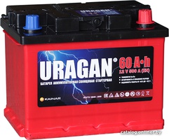 Аккумулятор автомобильный URAGAN 60 L+ 