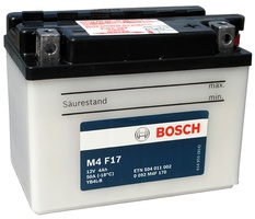 Аккумулятор для мотоциклов Bosch YB4L-B 4Ah 