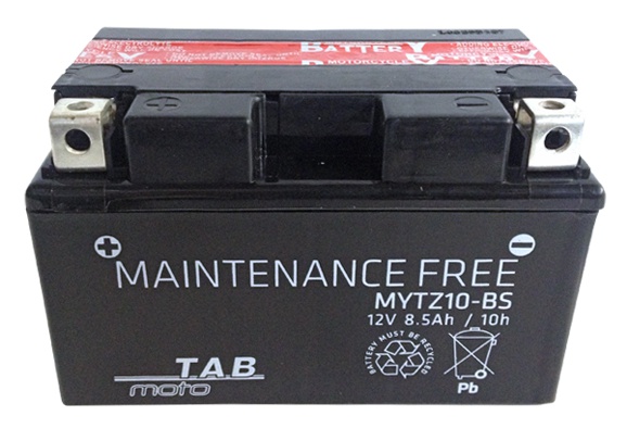 Аккумулятор для мотоциклов Tab YTX12-BS 10 Ah 