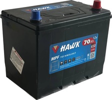 Аккумулятор автомобильный HAWK Asia 70 JR 