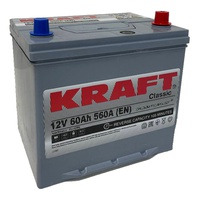Аккумулятор автомобильный KRAFT Asia 60 JR 