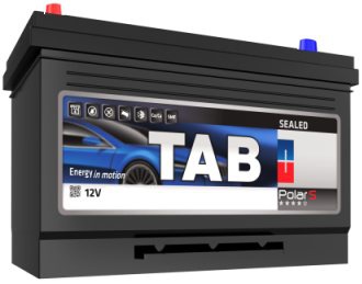Аккумулятор автомобильный Tab Polar S Asia 75 JL 