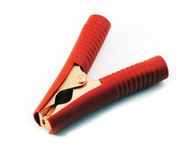 Аксессуары для аккумуляторов Зажим Орион "крокодил" 90мм красный