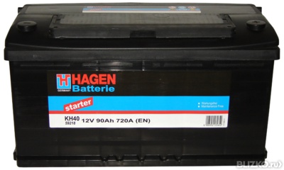 Аккумулятор автомобильный 90 HAGEN