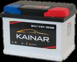 Аккумулятор автомобильный Kainar 60 R низк. 