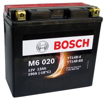 Аккумулятор для мотоциклов Bosch YT14B-BS / YT14B-4 12Ah 