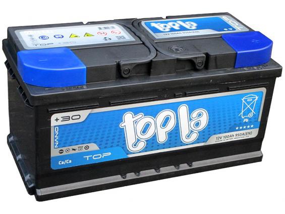 Аккумулятор автомобильный 100 TOPLA TOP